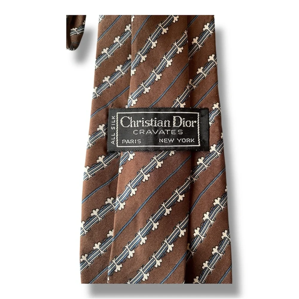 Christian Dior Cravates Silk Tie